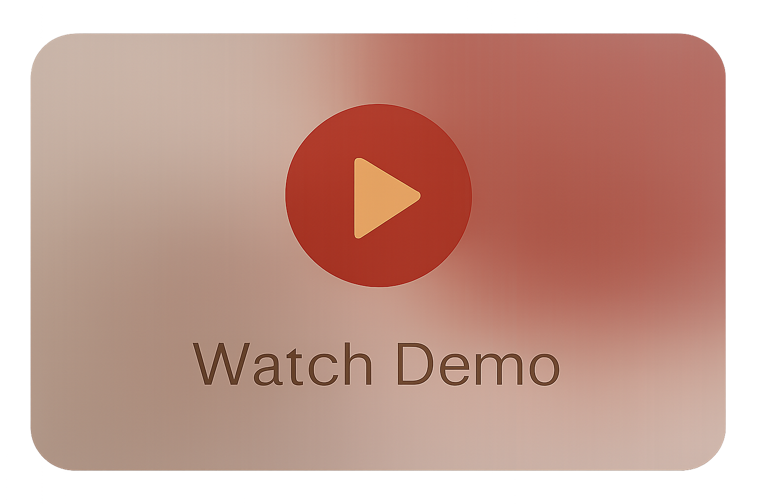 Demo video thumbnail with play button